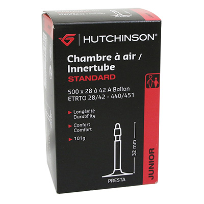 Hutchinson CHAMBRE A AIR VELO 500 x 28-42A VALVE PRESTA 32mm 101g
