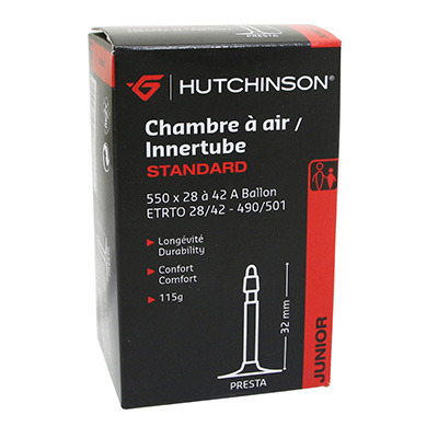 Hutchinson CHAMBRE A AIR VELO 550 x 28-42A VALVE PRESTA 32mm 115g