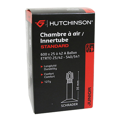 Hutchinson CHAMBRE A AIR VELO 600 x 28-42A VALVE STANDARD 35mm 127g