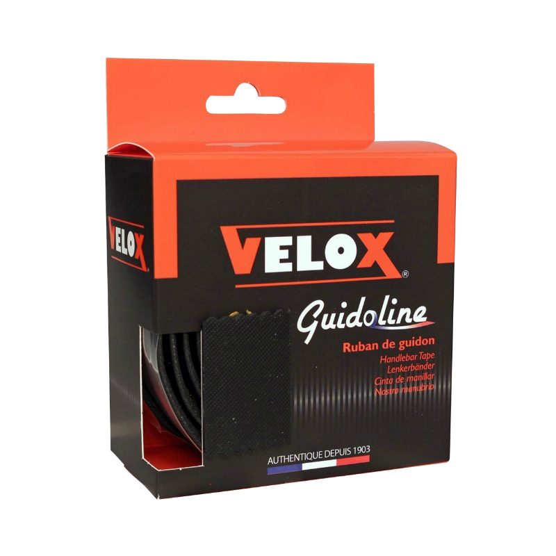 Velox RUBAN DE GUIDON - CINTRE HIGH GRIP MAXI CONFORT 3.5mm NOIR