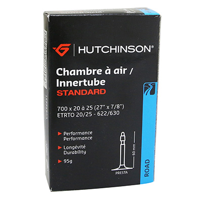 Hutchinson CHAMBRE A AIR VELO 700 x 20-25 VALVE PRESTA 60mm 95g
