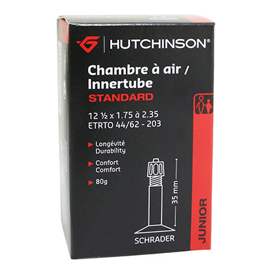 Hutchinson CHAMBRE A AIR VELO 12 1-2 x 1.75 VALVE STANDARD 35mm 80g