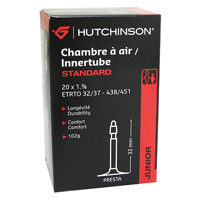 Hutchinson CHAMBRE A AIR VELO 20 x 1 3-8 VALVE PRESTA 32mm  102g