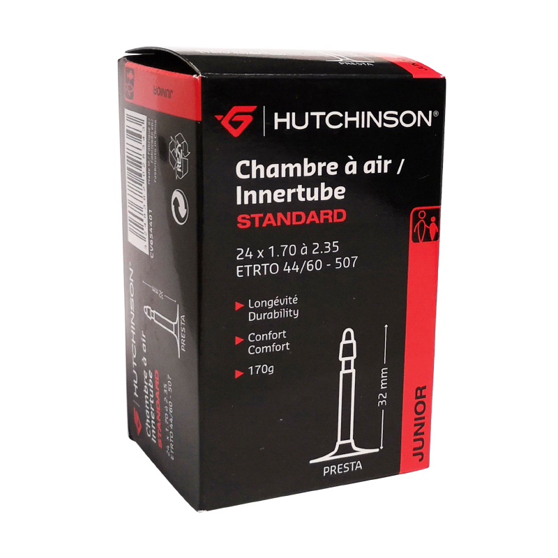 Hutchinson CHAMBRE A AIR VELO 24 x 1.70-2.35 VALVE PRESTA 40mm
