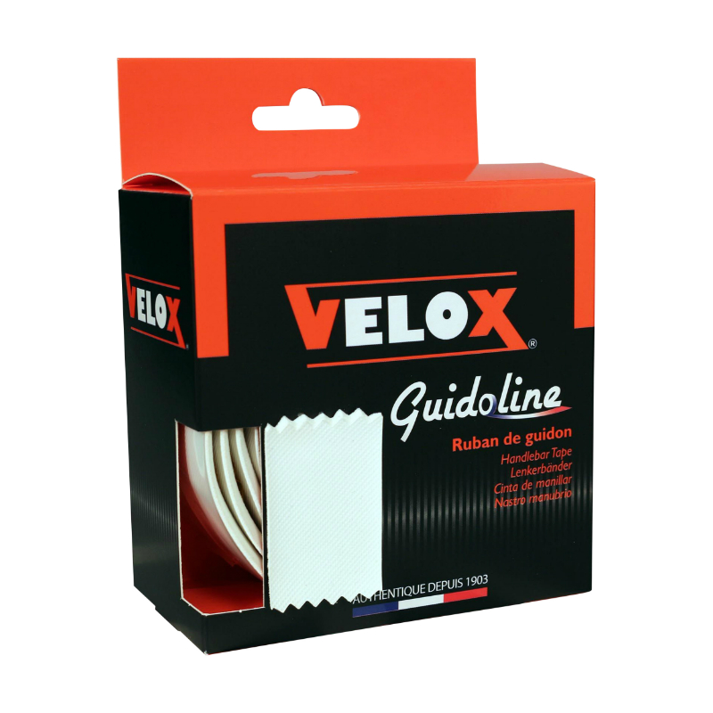 Velox RUBAN DE GUIDON - CINTRE HIGH GRIP 1.5mm BLANC