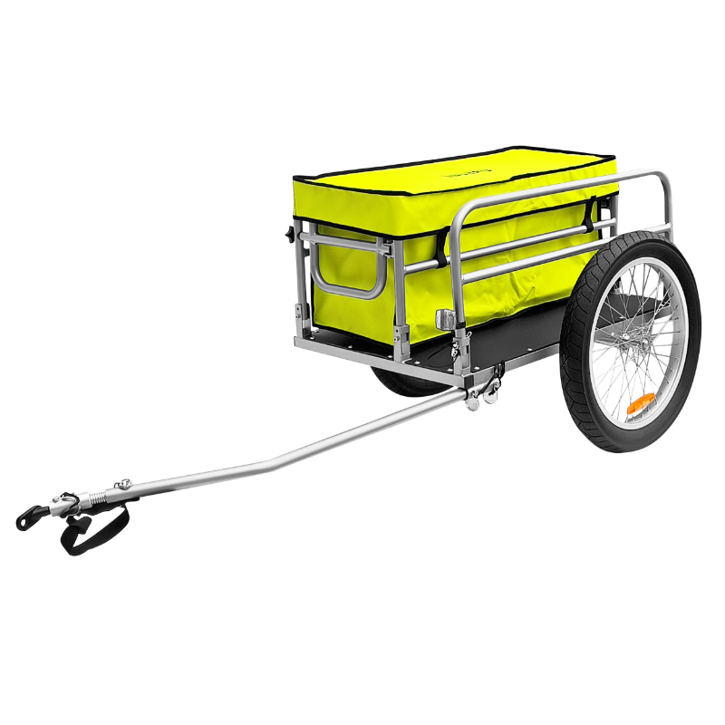 Offre Du Jour Remorque velo a bagage maxi 27kgs avec roue 16'' fixation
