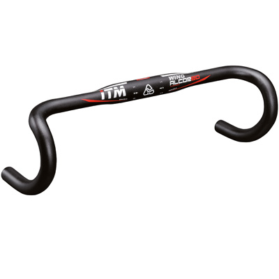 Cintre route Fouriers alu 6061-T6 compact aéro/anatomique 31,8