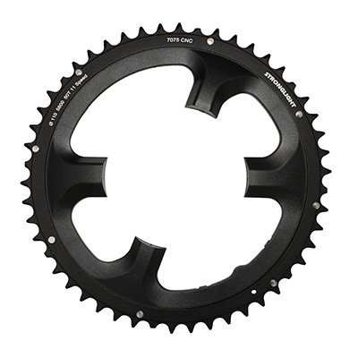 Plateau VTT Stronglight 3x9v intermédiaire 32 dents noir Diam 94mm
