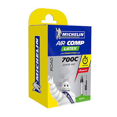 Michelin CAA Route Aircomp A1 Latex 700X22/23 Presta 60